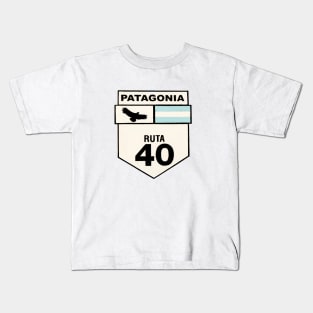 Ruta 40 the classic drive Kids T-Shirt